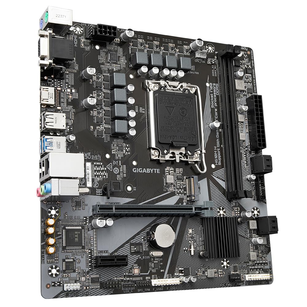 GIGABYTE H610M H scheda madre LGA1700 DDR4