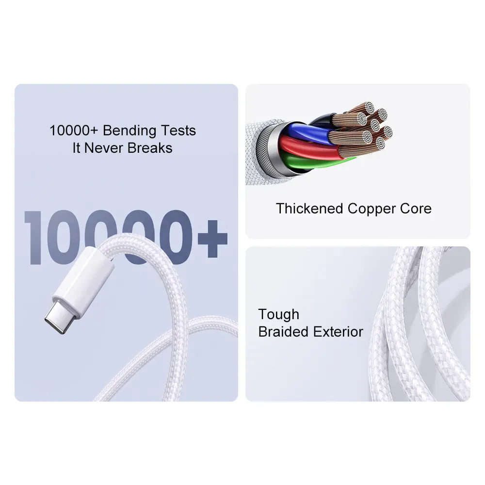 Ninkear 65W caricabatterie USB-C laptop smartphone spina EU