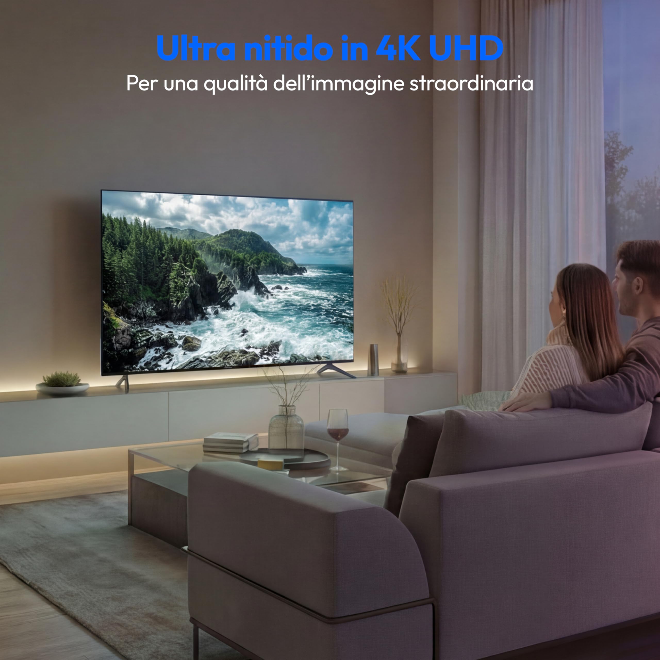 MEDION MD855201 Smart TV 55" Ultra HD HDR10 Bluetooth PVR