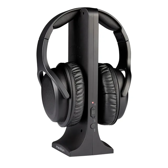 MEDION HS-1 cuffie wireless TV over ear 15 m nere