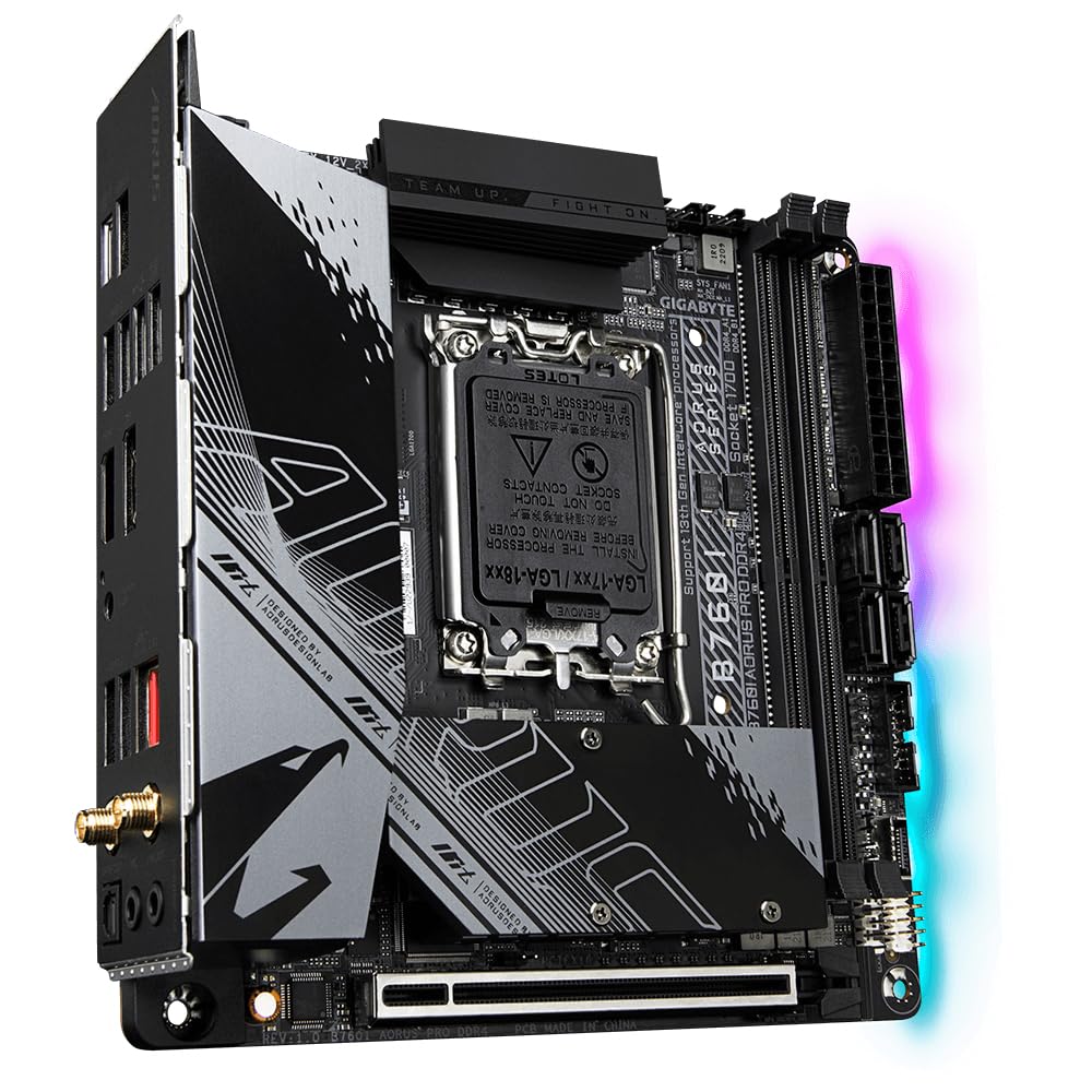 Gigabyte Aorus B760I Pro scheda madre DDR4 Mini-ITX Wi-Fi 6