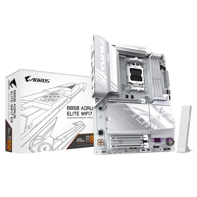 GIGABYTE AORUS B850 ELITE WIFI7 ICE scheda madre ATX