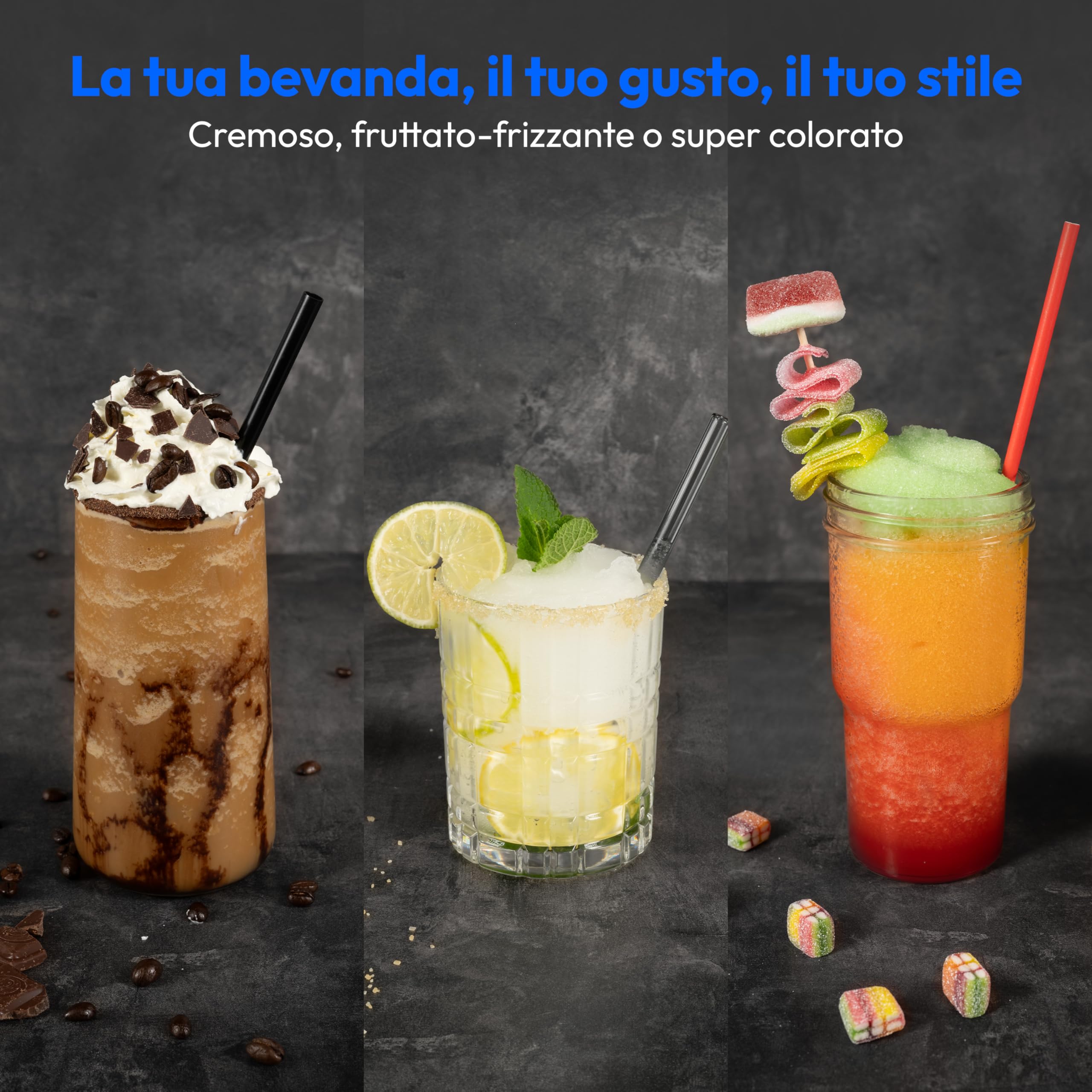 Medion MD12090 Macchina Granita 2,6L Argento 5 Programmi