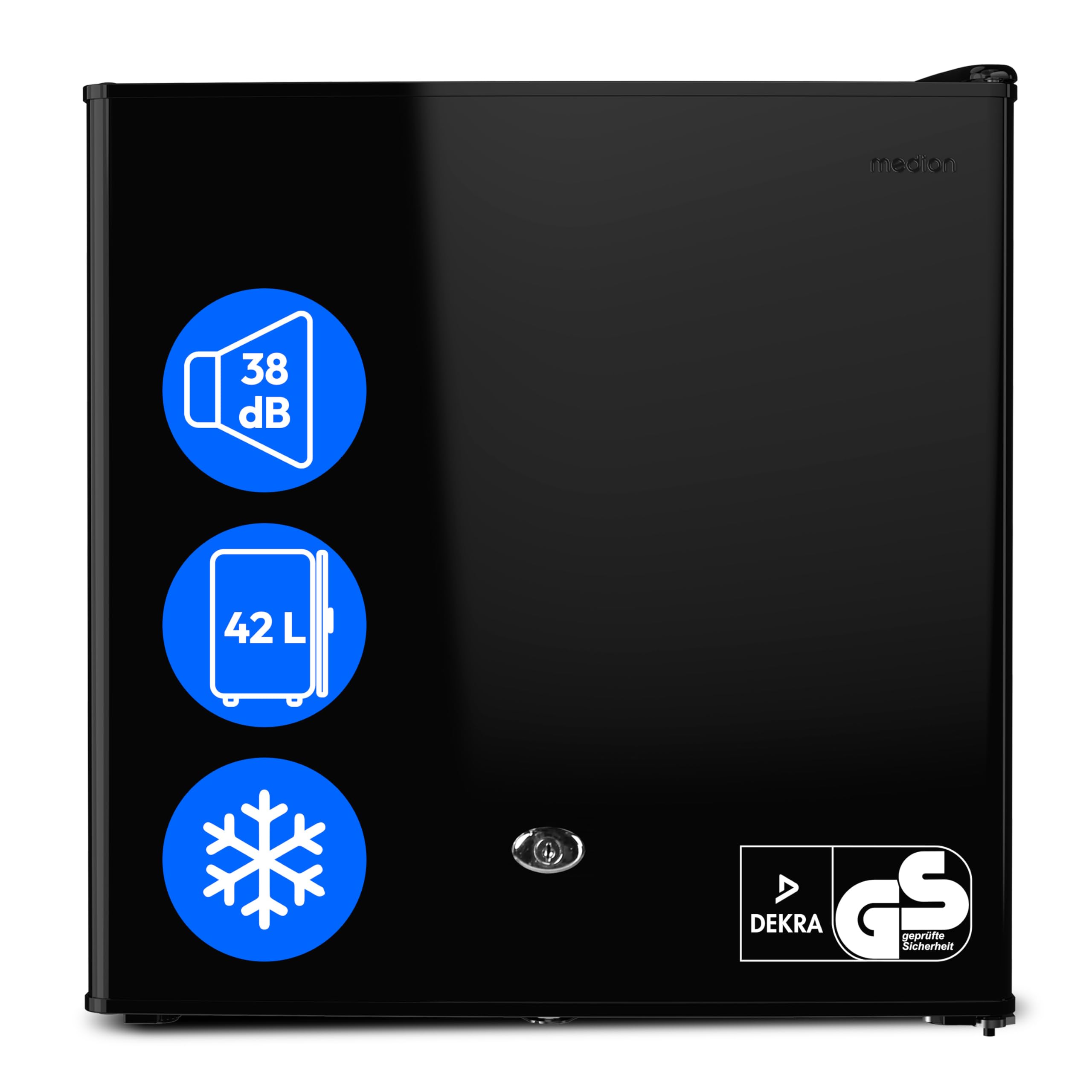 MEDION MD 370001 minifrigo 42 L nero con serratura