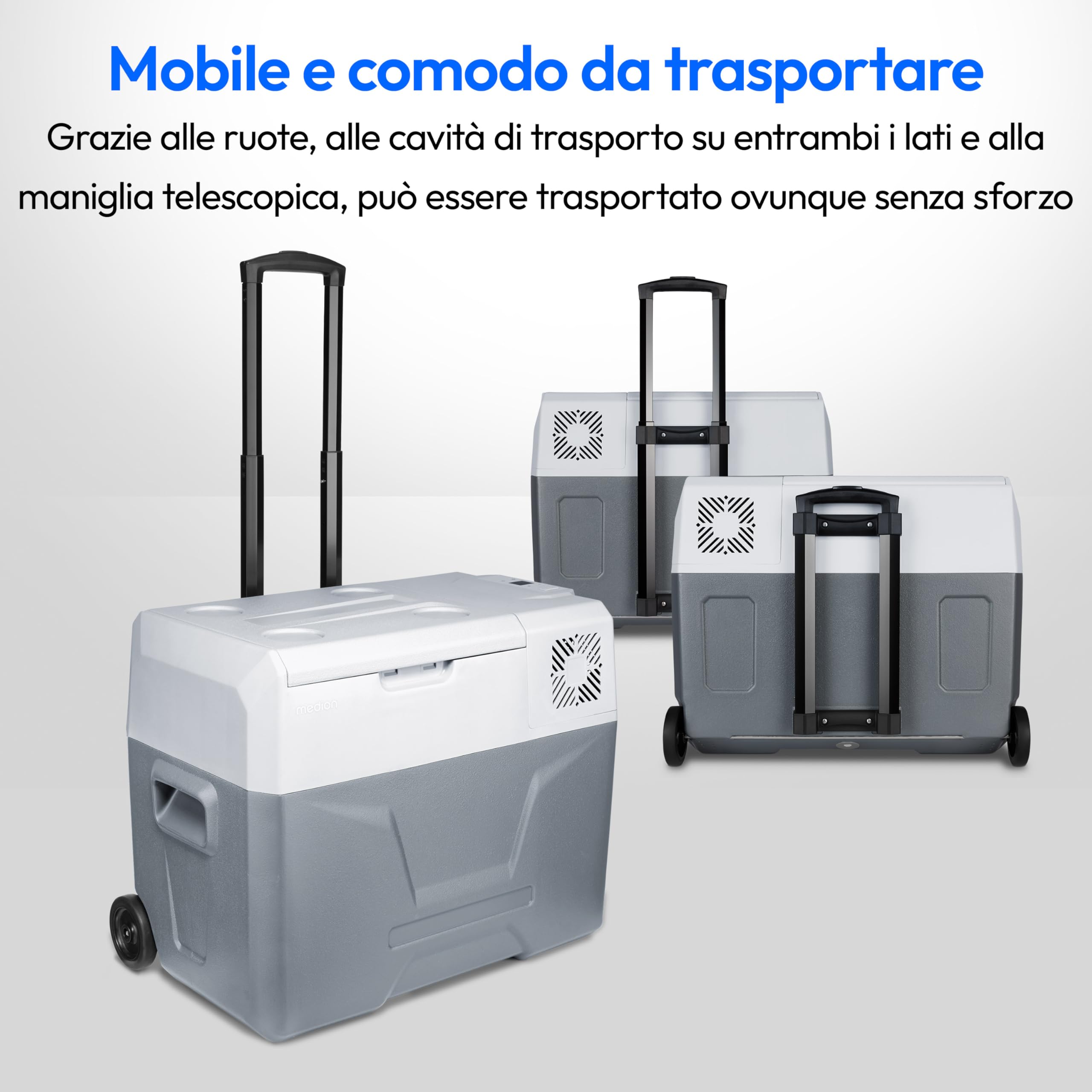 MEDION MD13111 Frigo Portatile 39L a Compressore