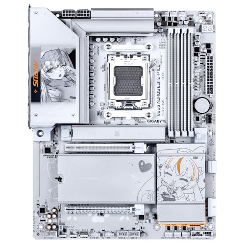 Gigabyte B850 Aorus Elite-P Ice scheda madre AM5 bianca