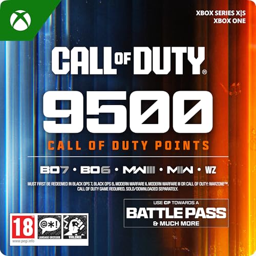 Call of Duty 9500 Points codice Xbox download pass battaglia