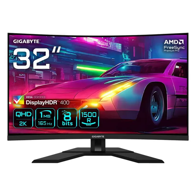 GIGABYTE M32QC monitor gaming curvo QHD 31,5" 165 Hz