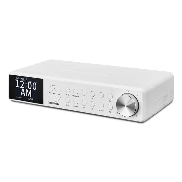 MEDION LIFE P66750 Radio da Cucina DAB+ Bianca LED