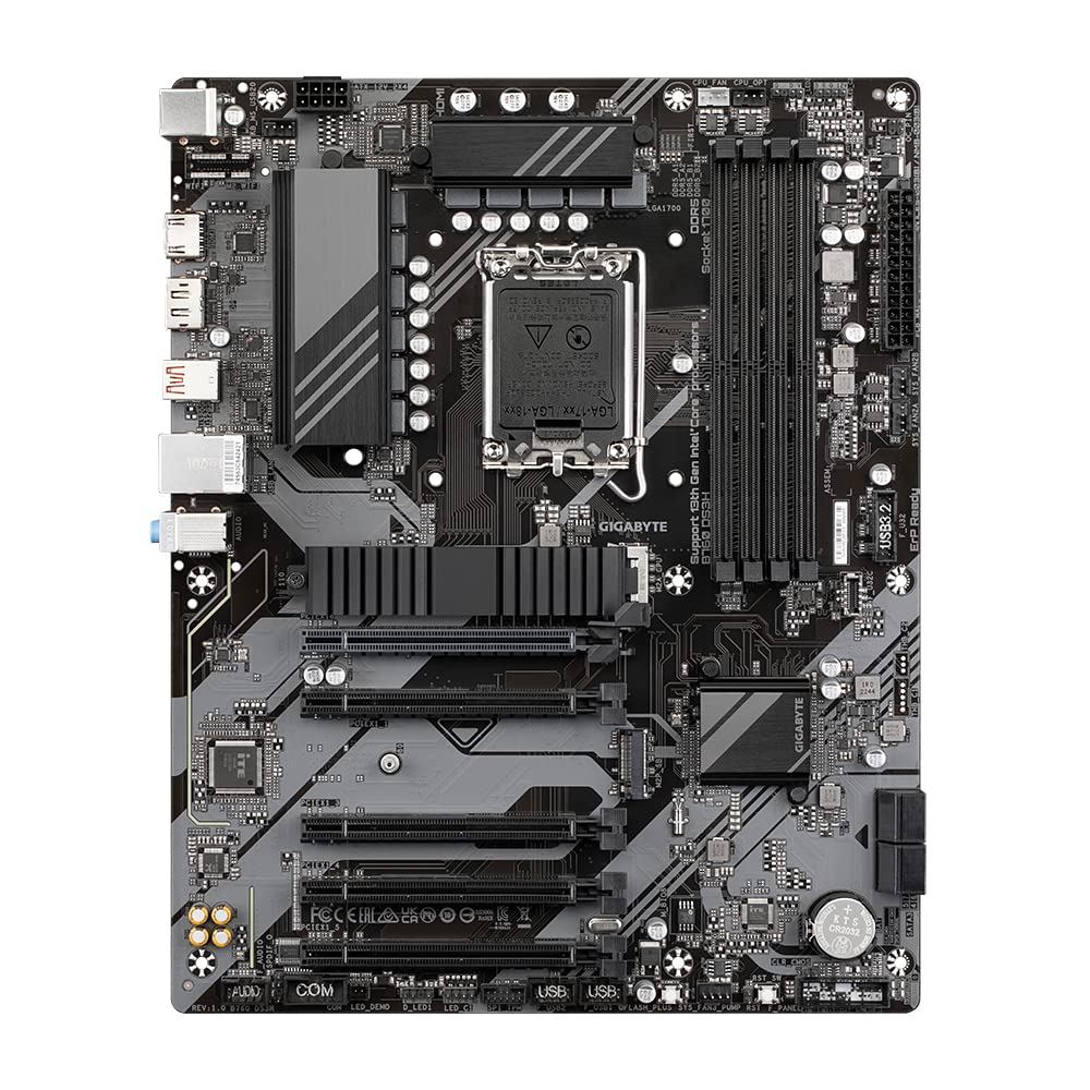 GIGABYTE B760 DS3H Scheda Madre LGA 1700 DDR5 PCIe 4.0