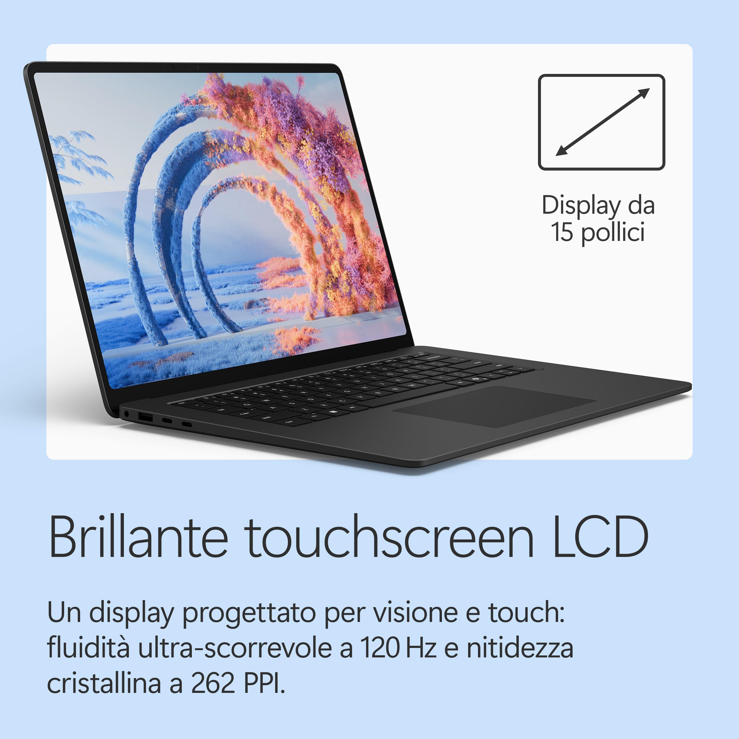 Microsoft Surface Laptop 15 notebook Snapdragon X2 Elite 16GB/512GB Nero
