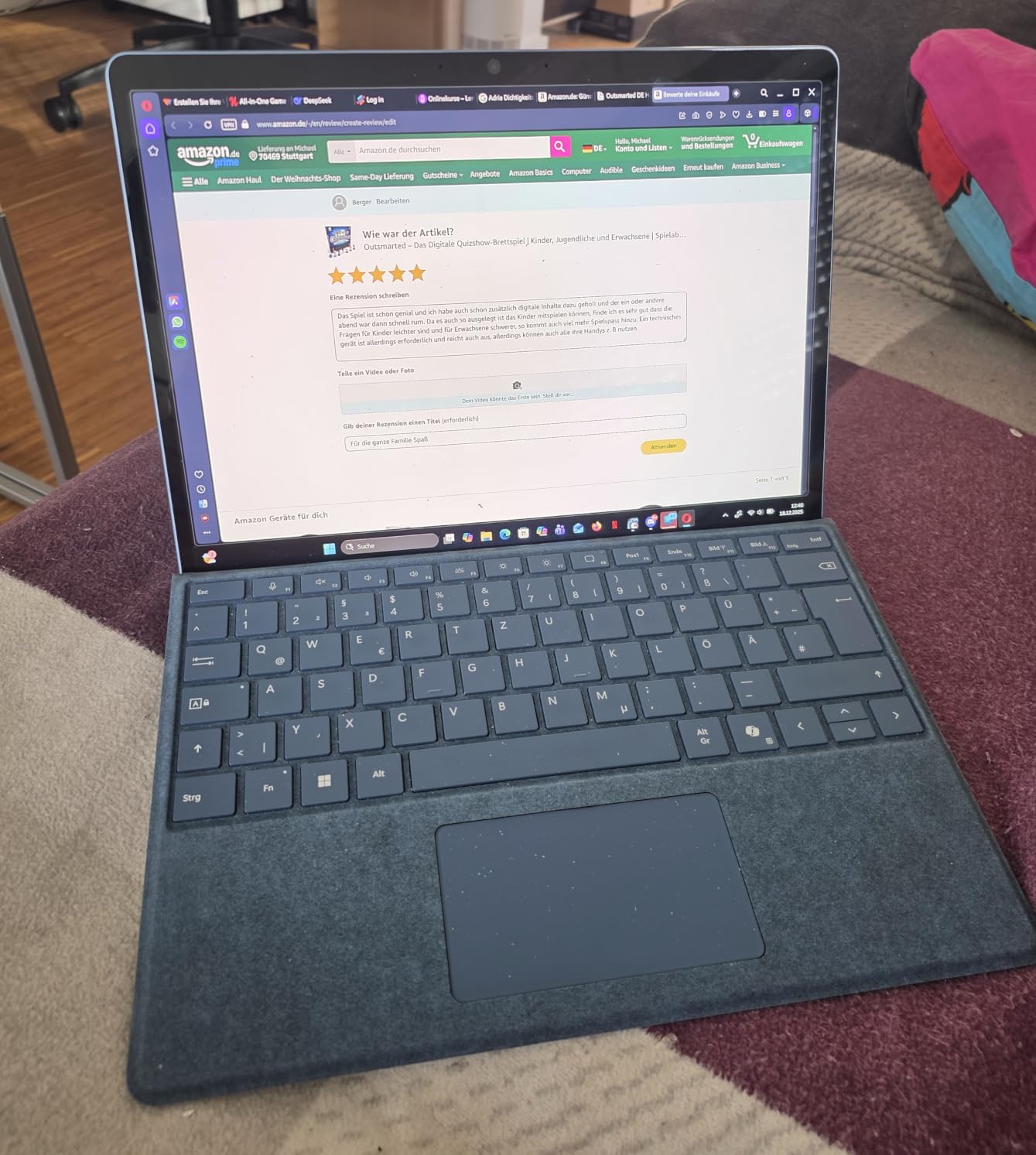 Microsoft Surface Pro 11 PC 2-in-1 OLED 16GB 512GB Zaffiro