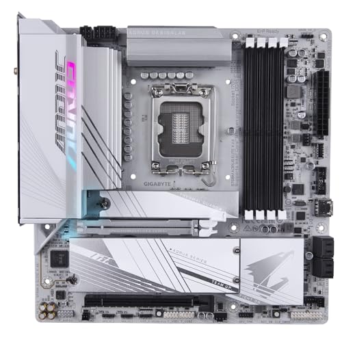 GIGABYTE B760M AORUS ELITE X AX scheda madre DDR5 micro-ATX