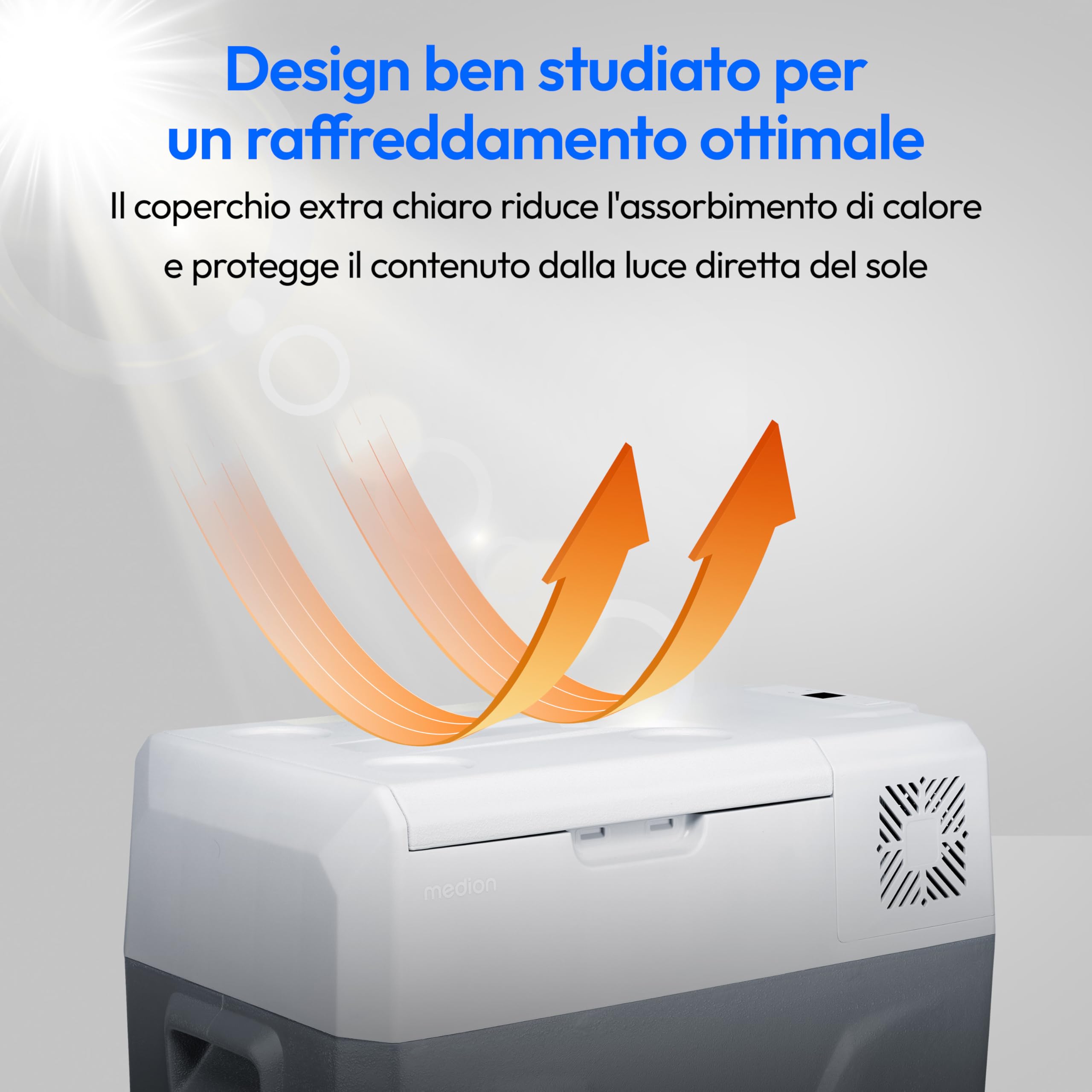 MEDION MD13112 frigo portatile compressore 47L da -20°C