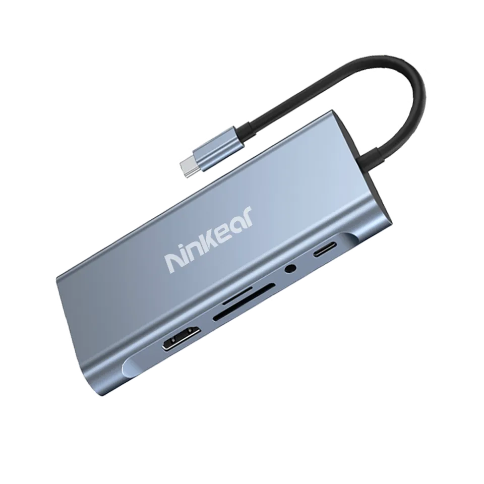 Ninkear Hub USB-C docking station 11 in 1 laptop