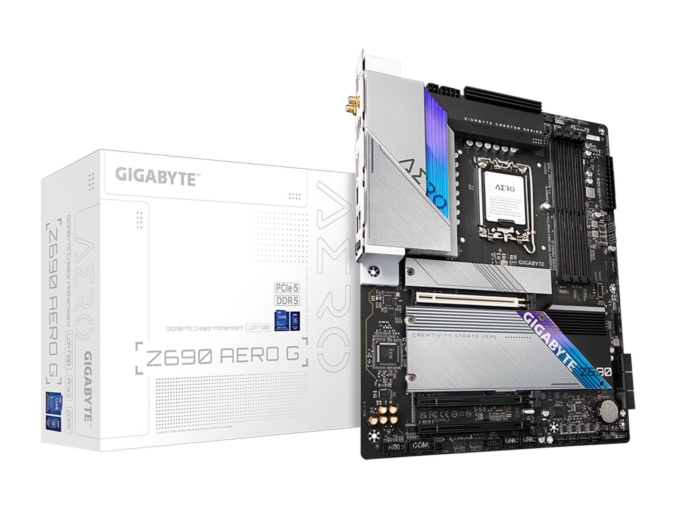 Gigabyte Z690 Aero G scheda madre ATX DDR5 WiFi 6