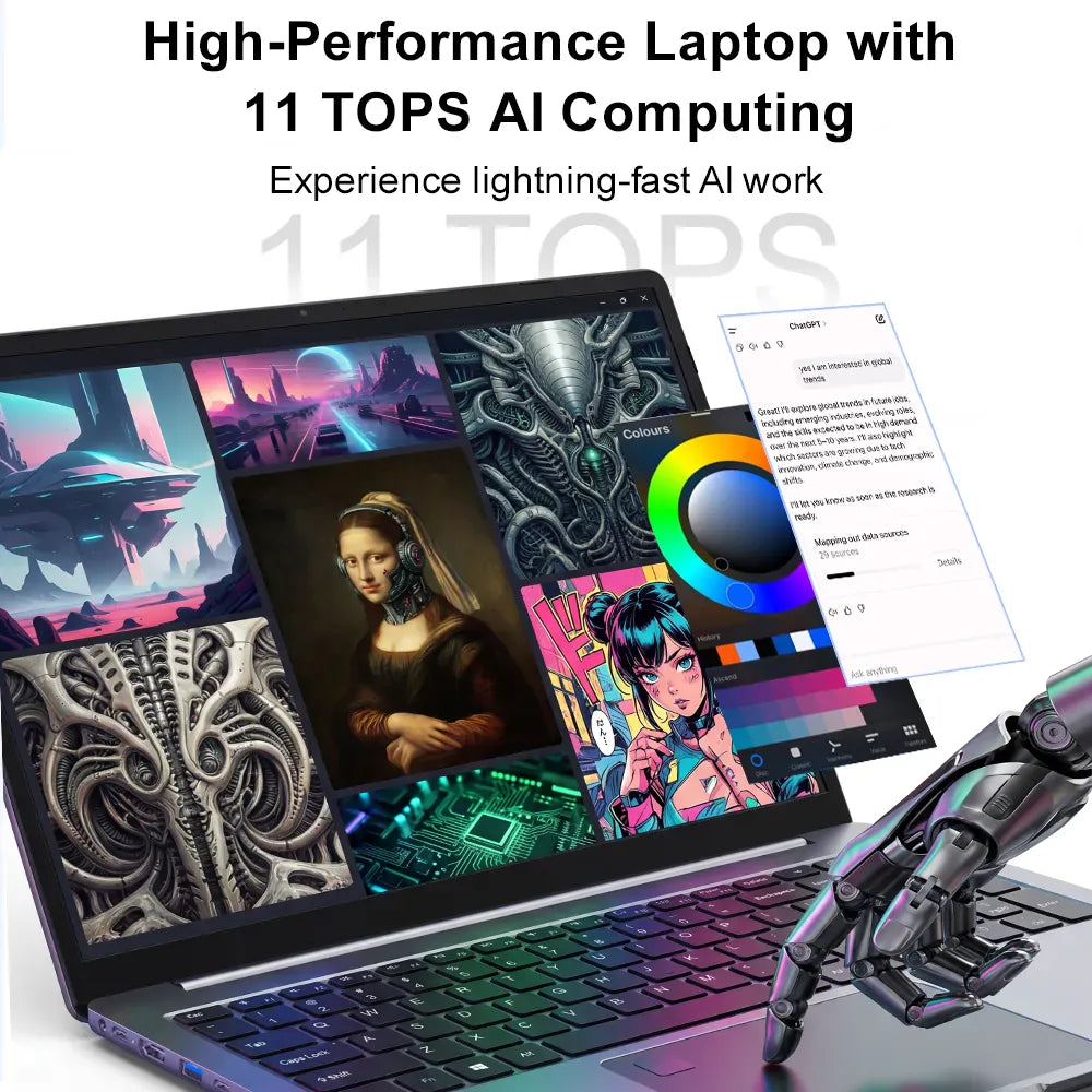Ninkear N16 Pro Notebook Ultra 5 125H per Lavoro