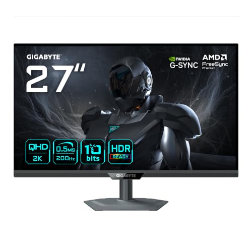 GIGABYTE G27Q2 monitor gaming 27 pollici QHD 200Hz