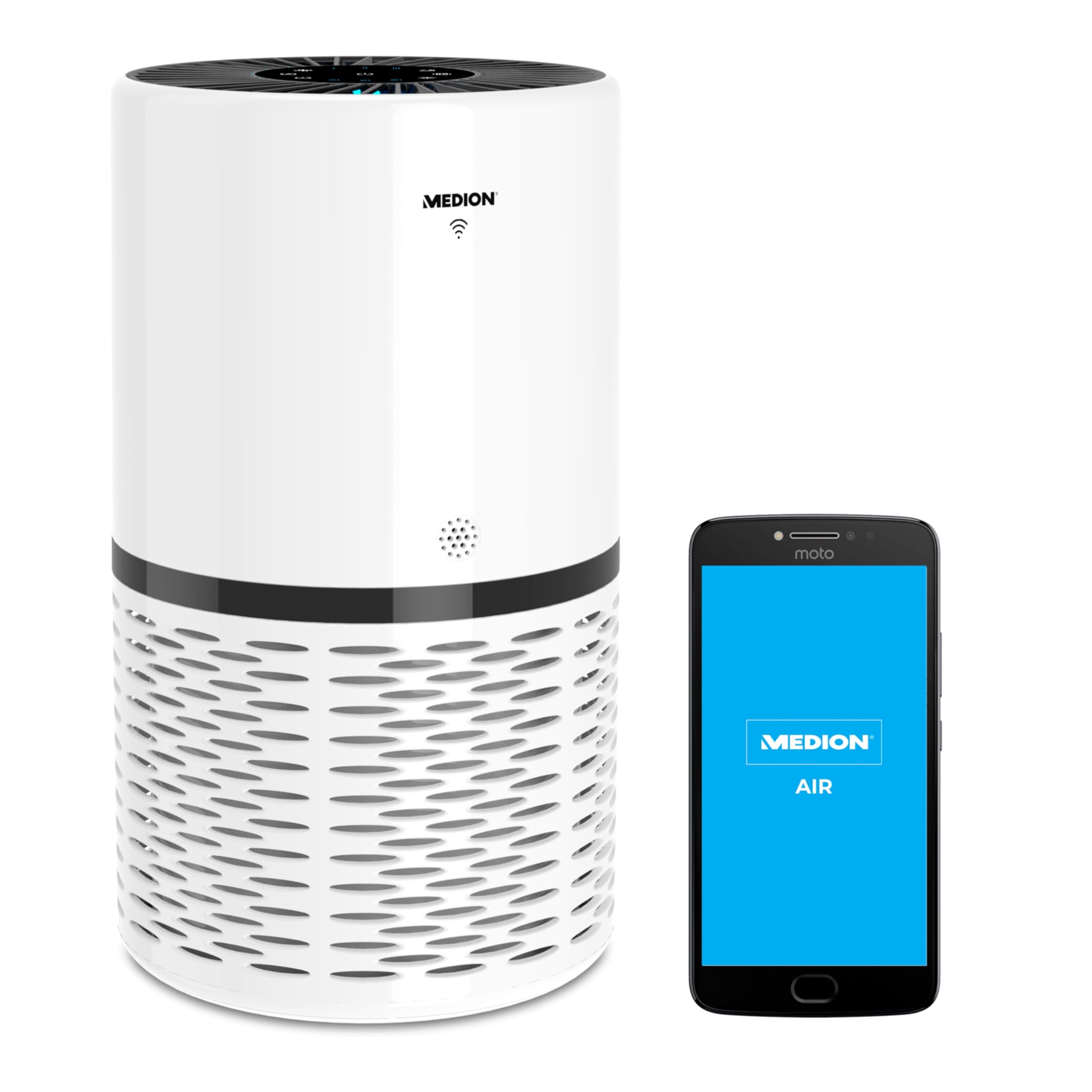 Medion MD 10171 purificatore aria controllo app aerosol