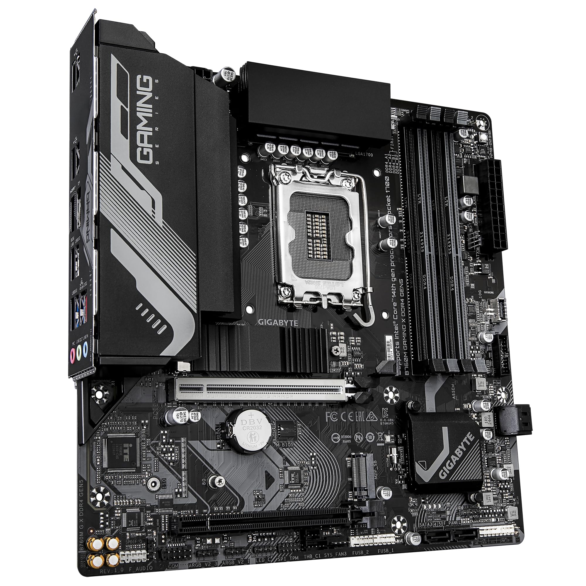 GIGABYTE B760M Gaming X DDR4 scheda madre DDR4 PCIe Gen5