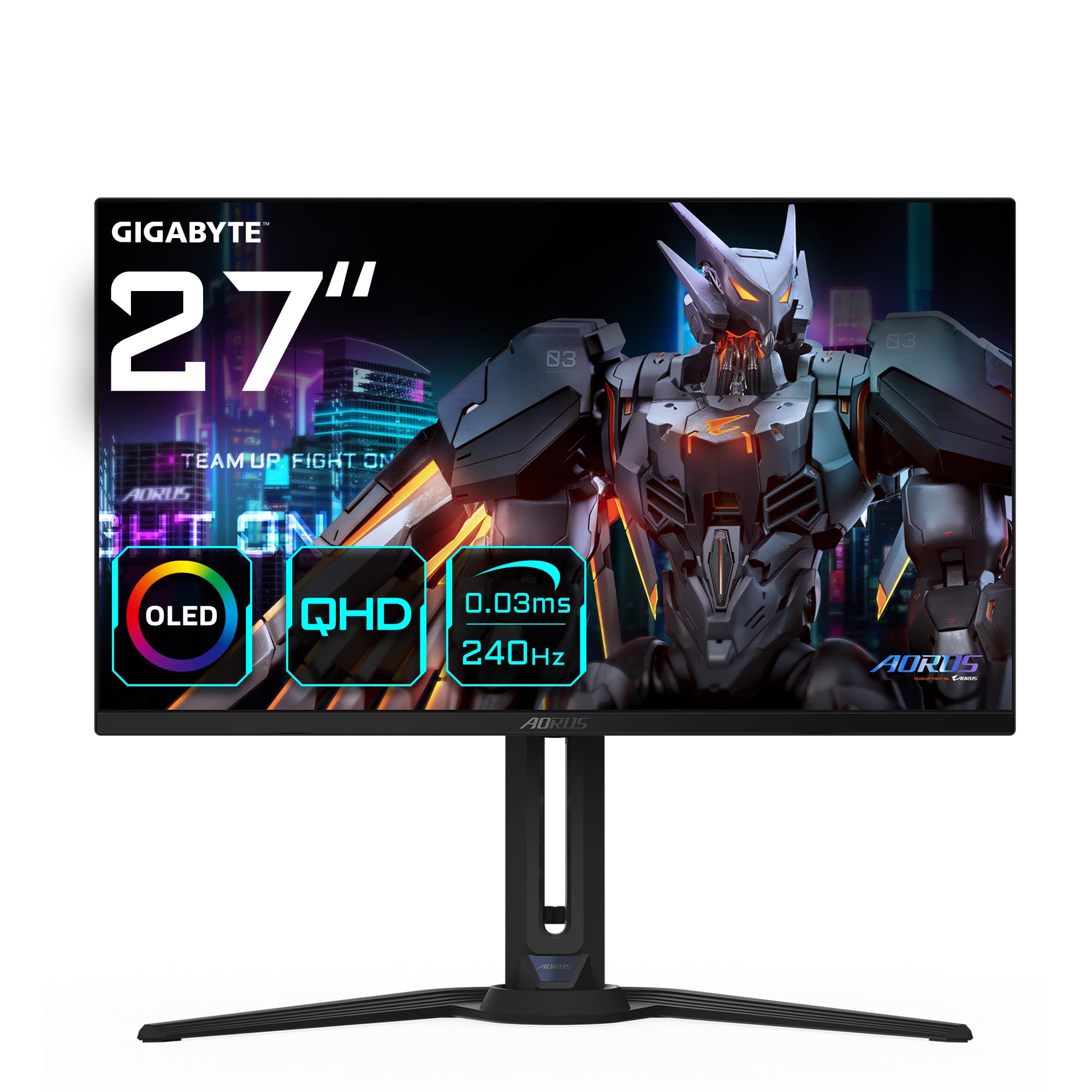 AORUS FO27Q2 monitor gaming OLED 27" QHD 240Hz