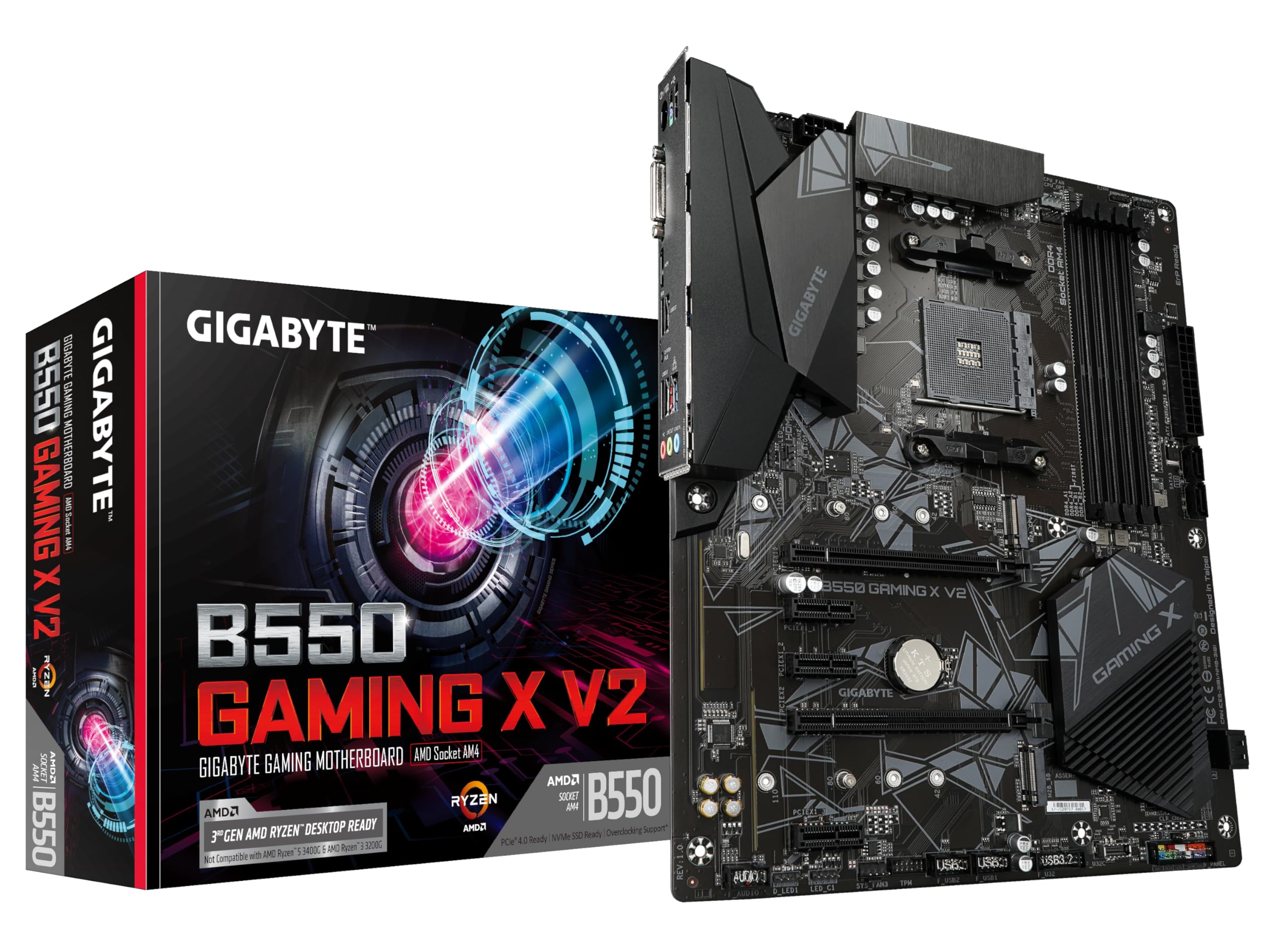 GIGABYTE B550M K Scheda madre Micro ATX DDR4 PCIe 4.0