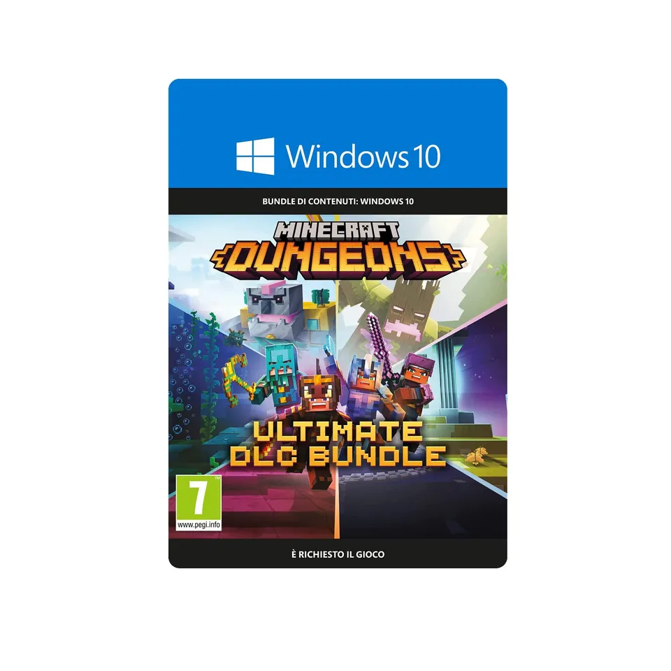 Minecraft Dungeons Ultimate DLC Bundle gioco PC download 6 DLC