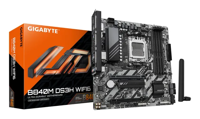 Gigabyte B840M DS3H WIFI6 Scheda Madre AMD AM5 DDR5
