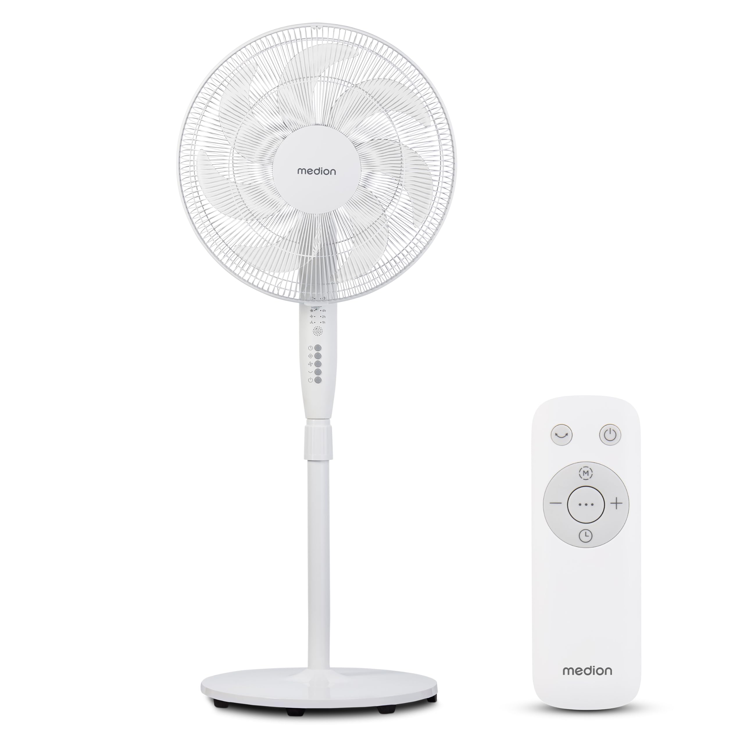MEDION P21 SF ventilatore a piantana nero 130 cm telecomando