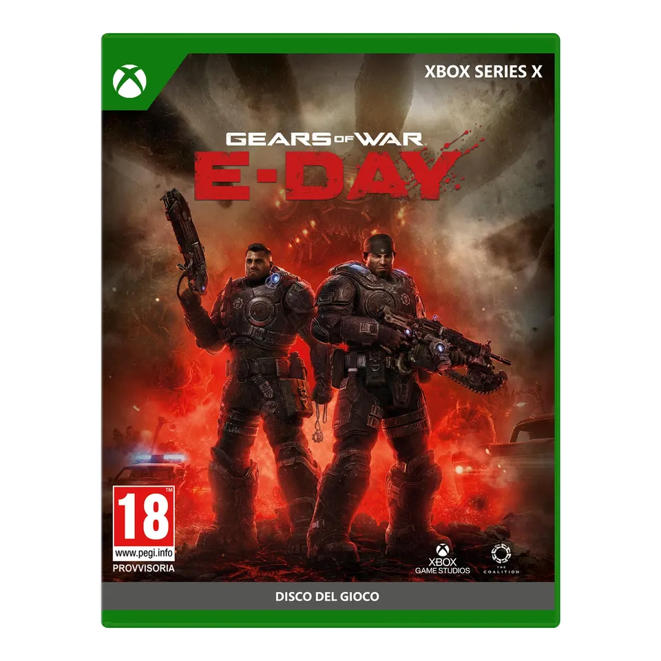 Xbox Gears of War E-Day gioco Series X disco fisico co-op