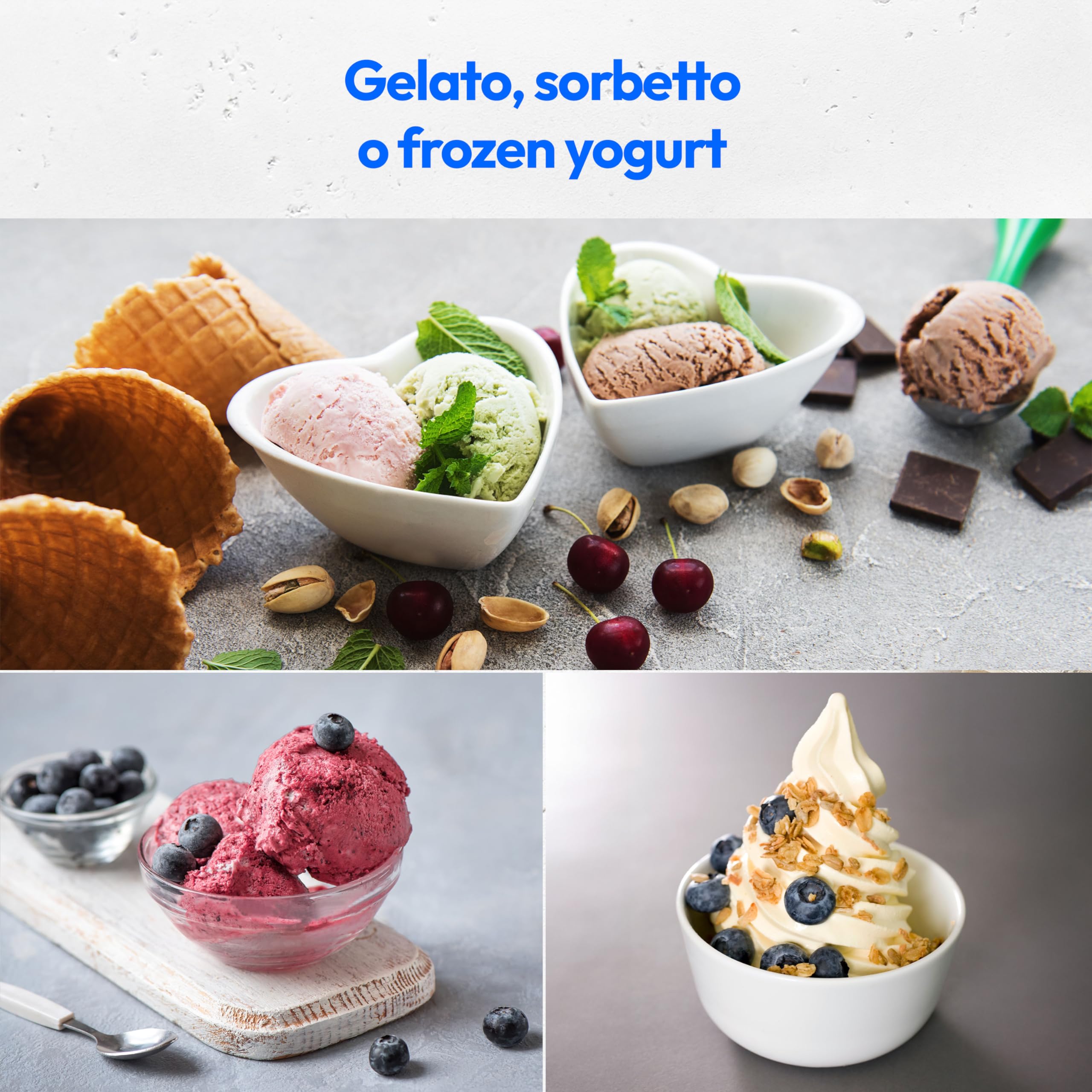 MEDION MD 10169 gelatiera con compressore 1 litro