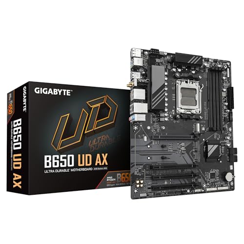 GIGABYTE B650 UD AX scheda madre AM5 Wi-Fi 6 DDR5