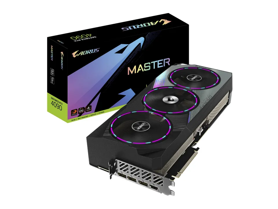Gigabyte Aorus RTX 4090 Master scheda video 24GB GDDR6X