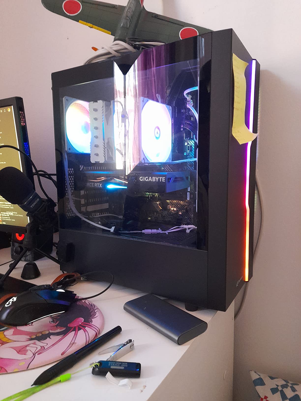 GIGABYTE Eagle RTX 3060 Ti OC scheda video 8GB Rev2.0