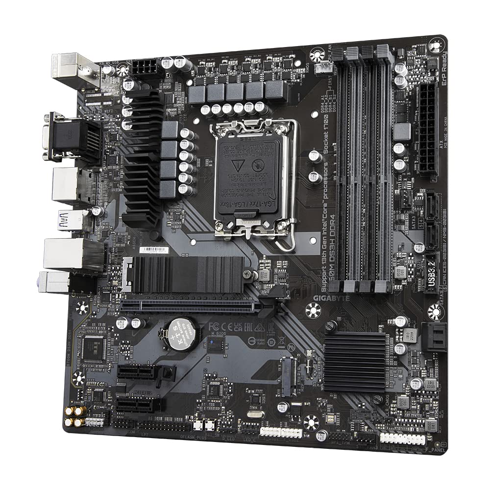 GIGABYTE B760M DS3H DDR4 scheda madre LGA 1700