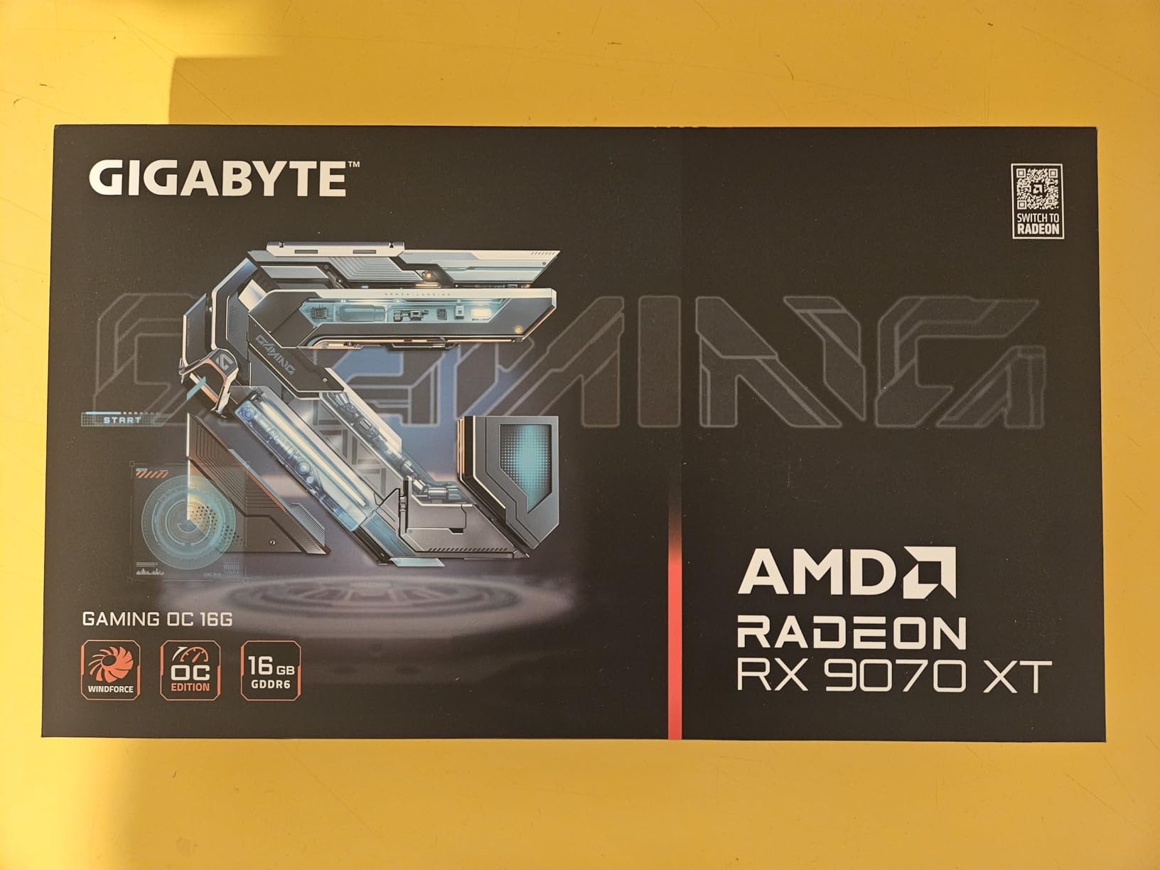 GIGABYTE Gaming OC GV-R9070XTGAMING OC-16GD scheda grafica 16GB