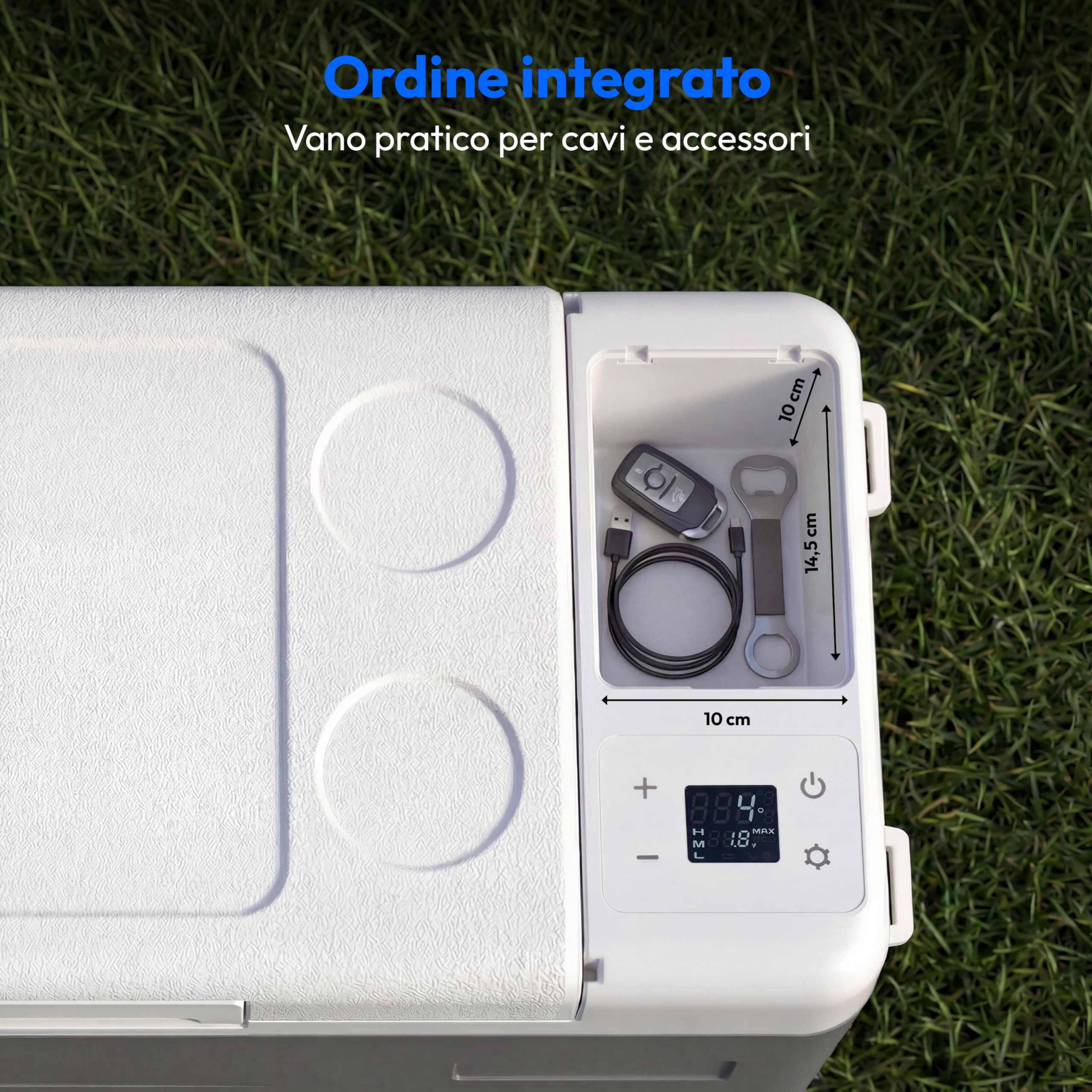 MEDION MD370027 frigo portatile a compressore 28L 12V