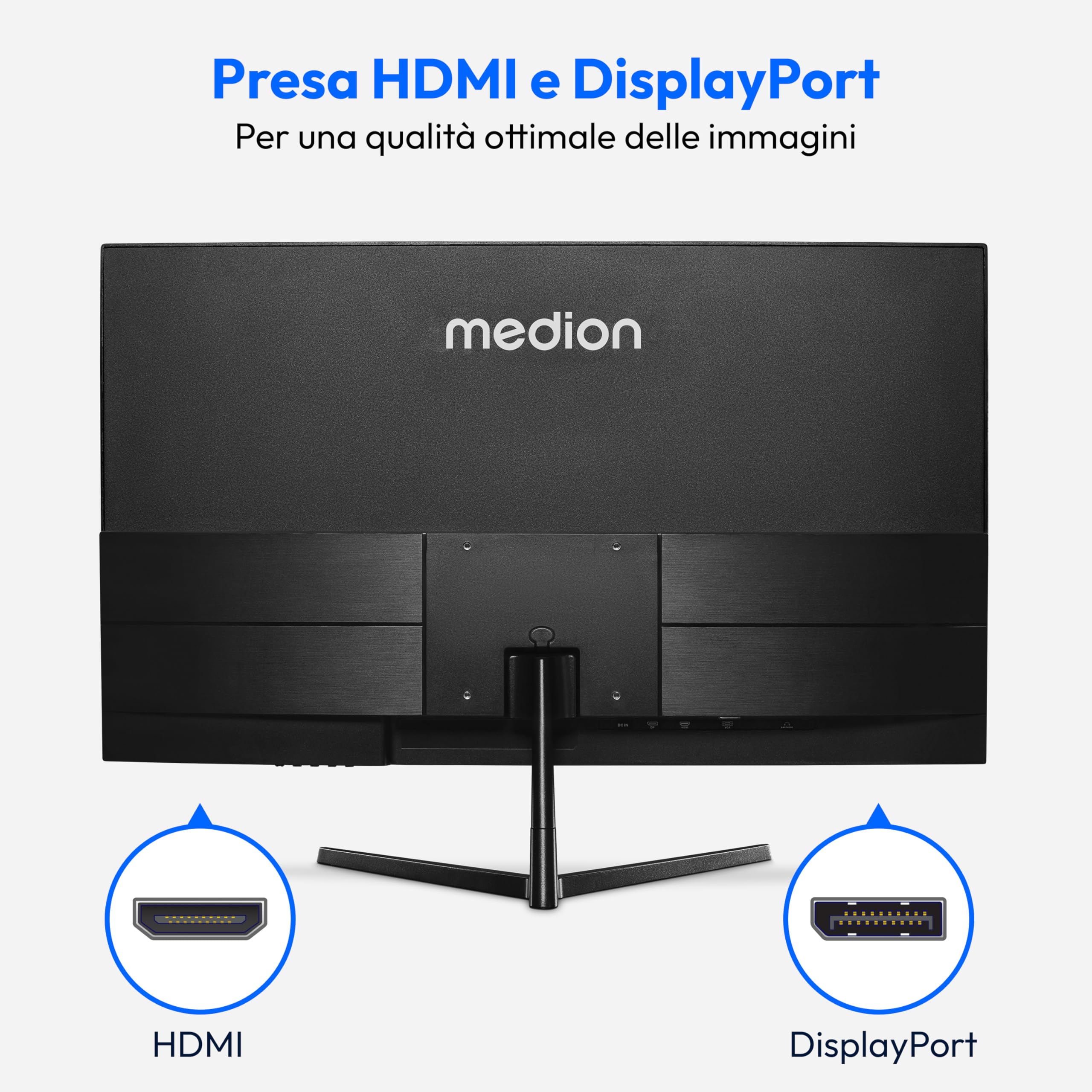 MEDION P52726 MD20154 Monitor 27" Full HD Nero HDR