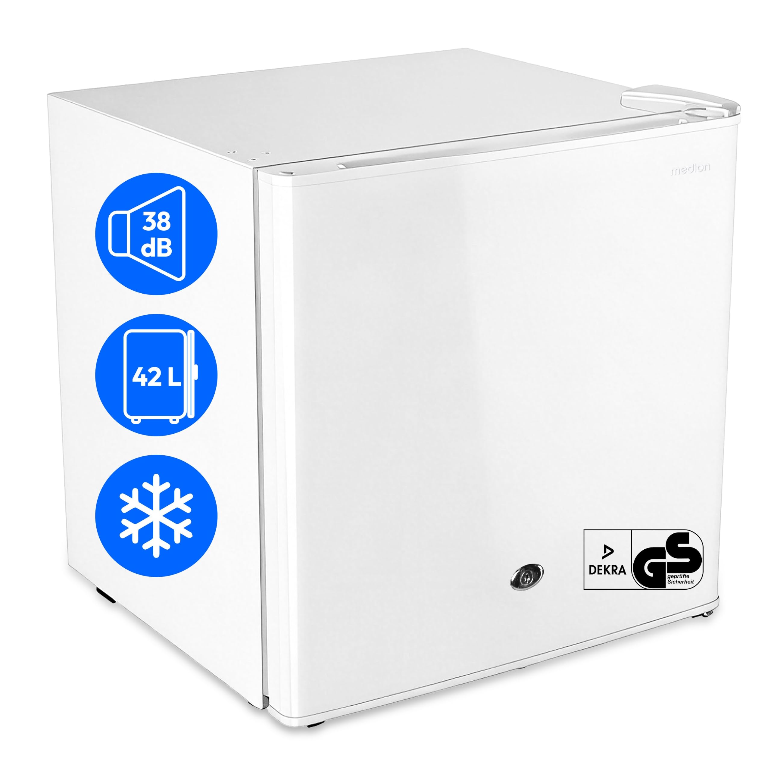 MEDION MD 370001 mini frigorifero 42L con freezer bianco