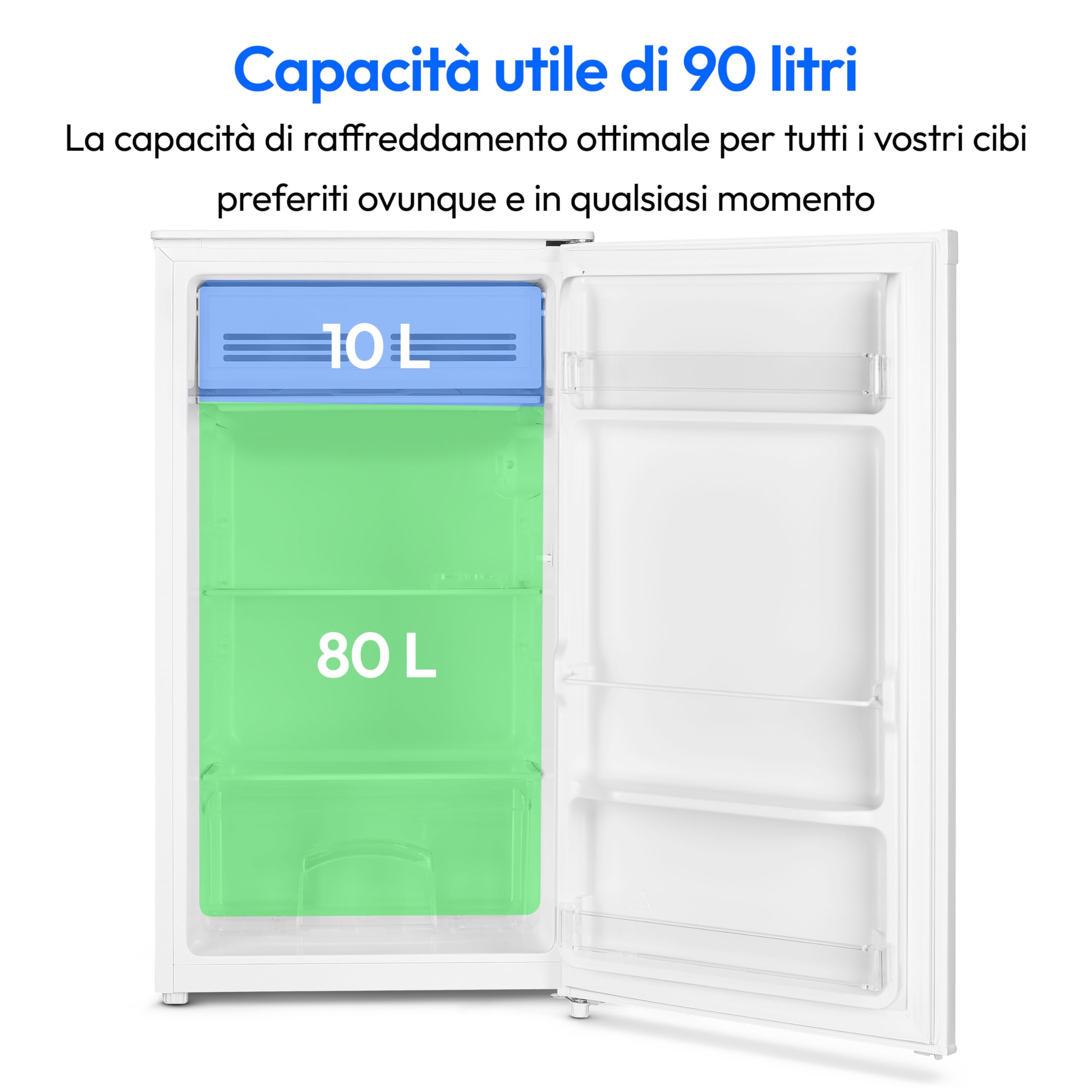 MEDION MD 37690 Frigorifero 90L con Ghiaccio