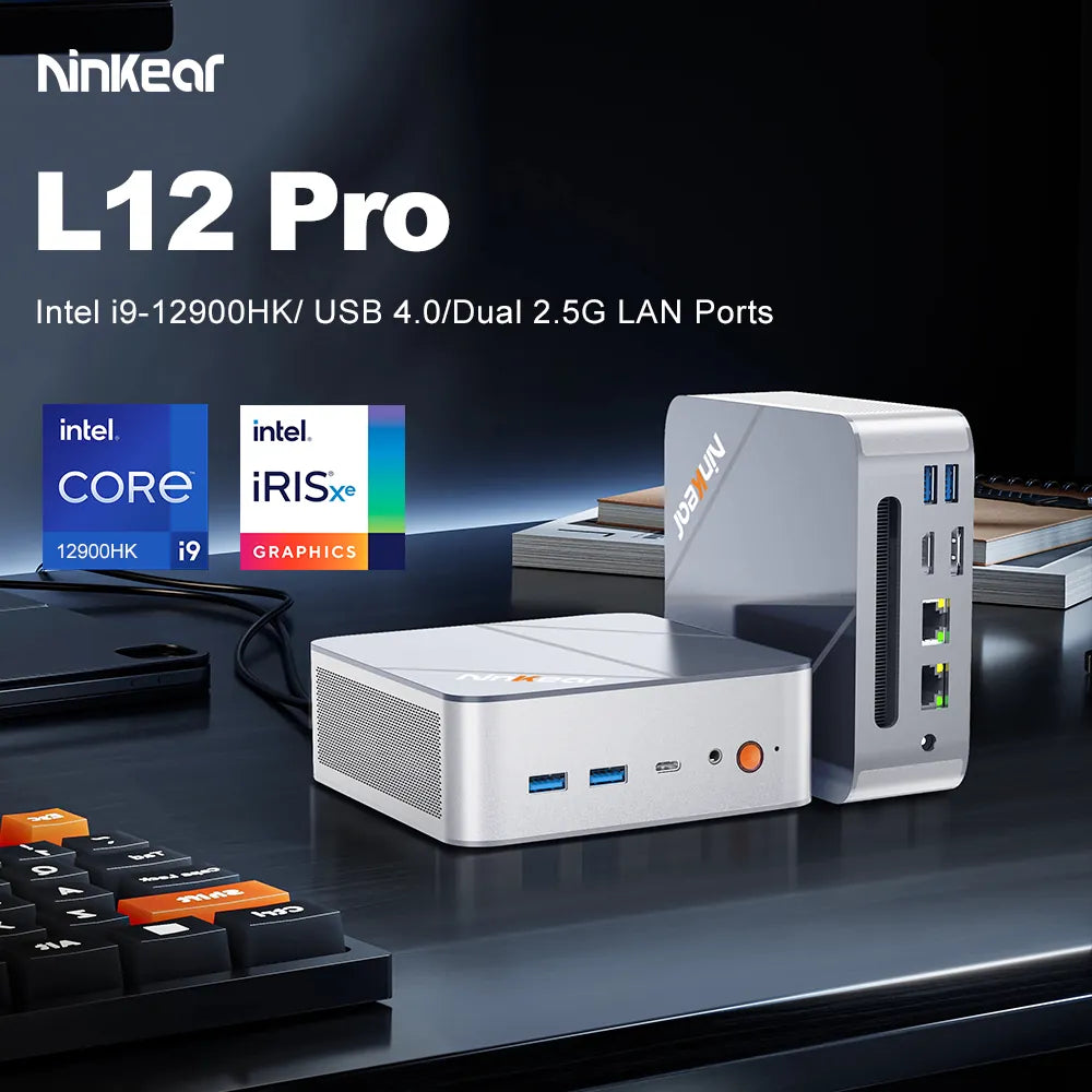 Ninkear L12 Pro Mini PC Compatto Ultra-silenzioso
