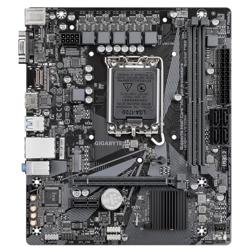 GIGABYTE H610M H V3 scheda madre Intel LGA1700 DDR4