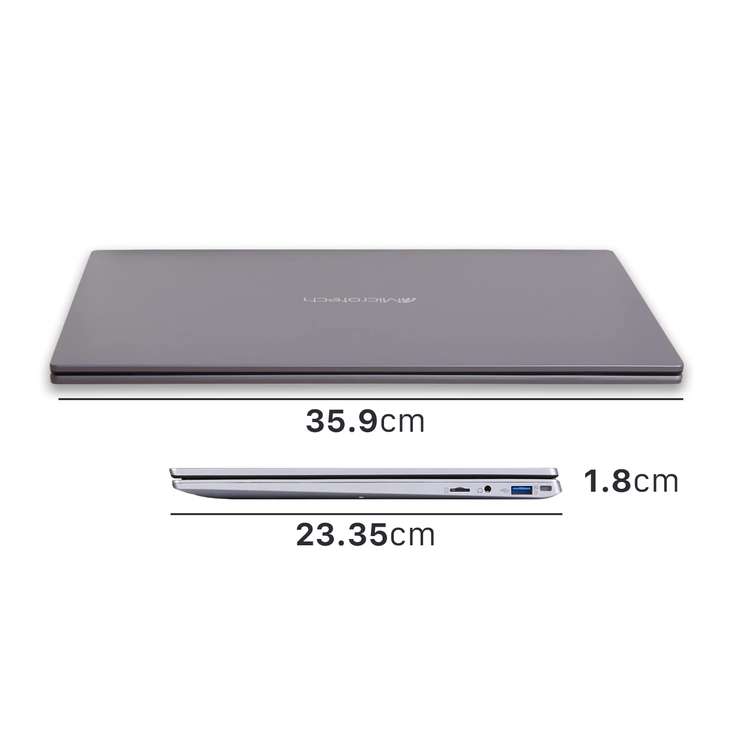Microtech Corebook CB15I3 i3-10110U notebook 15,6" 8GB/256GB
