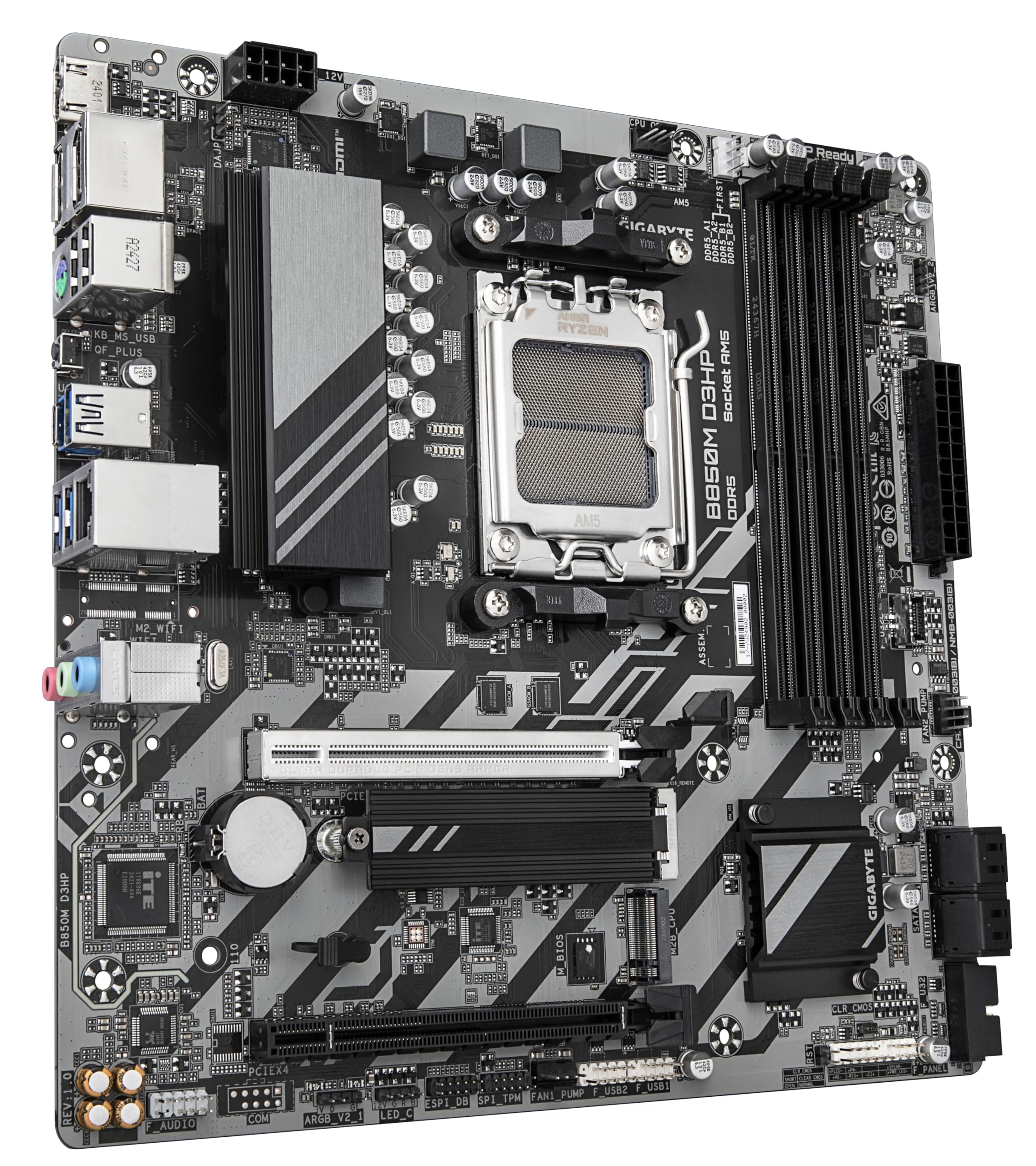 GIGABYTE B850M D3HP scheda madre AM5 DDR5 Micro-ATX
