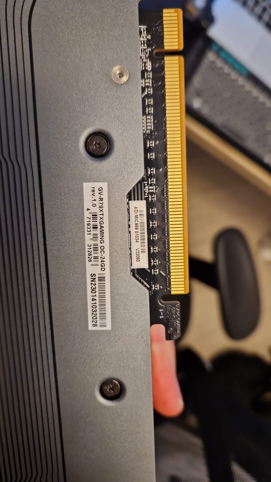 GIGABYTE GAMING OC GV-R79XTX scheda video RX 7900 XTX 24GB