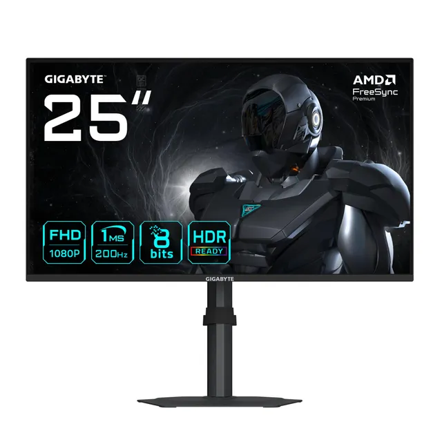 GIGABYTE G25F2 Monitor Gaming 24,5" FHD 200Hz IPS 1ms