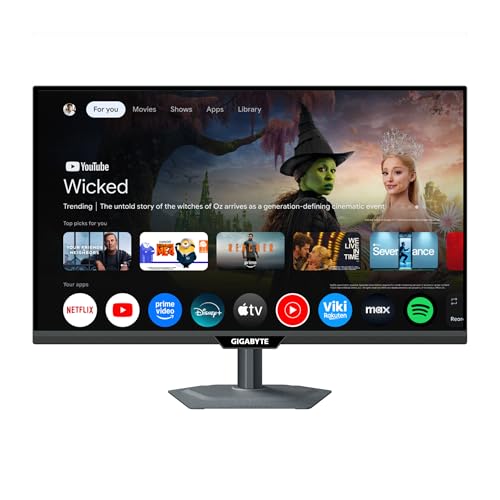 GIGABYTE M27QS monitor smart 27" 2K QHD 180Hz