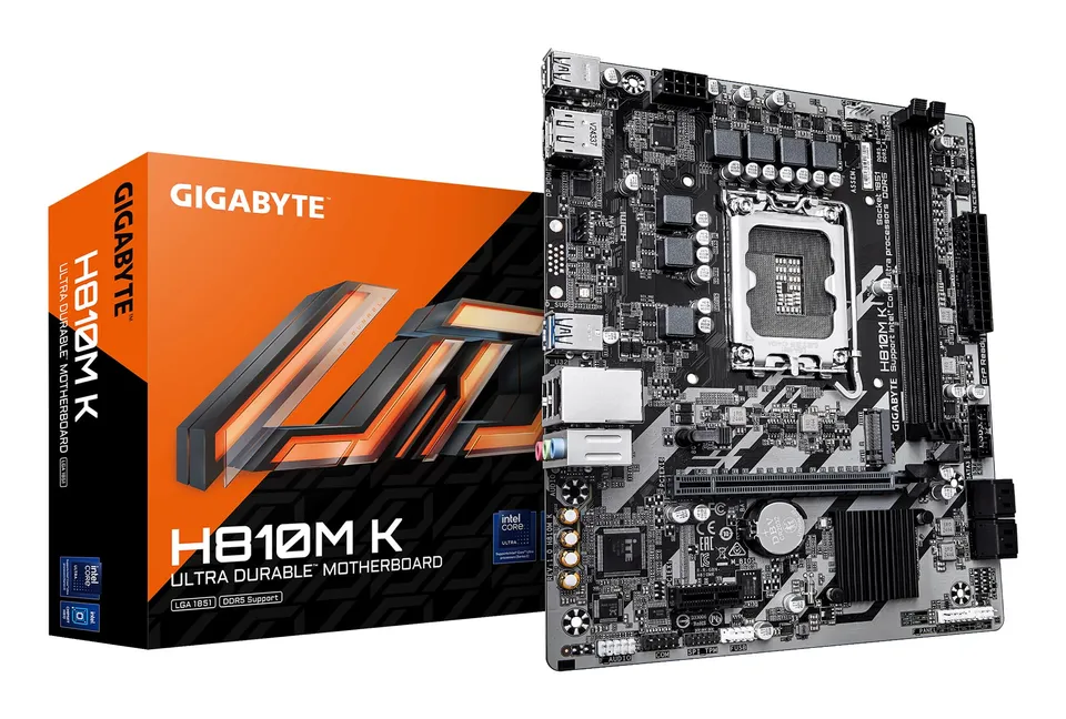 GIGABYTE H810M K Scheda Madre LGA1851 DDR5 PCIe 4.0