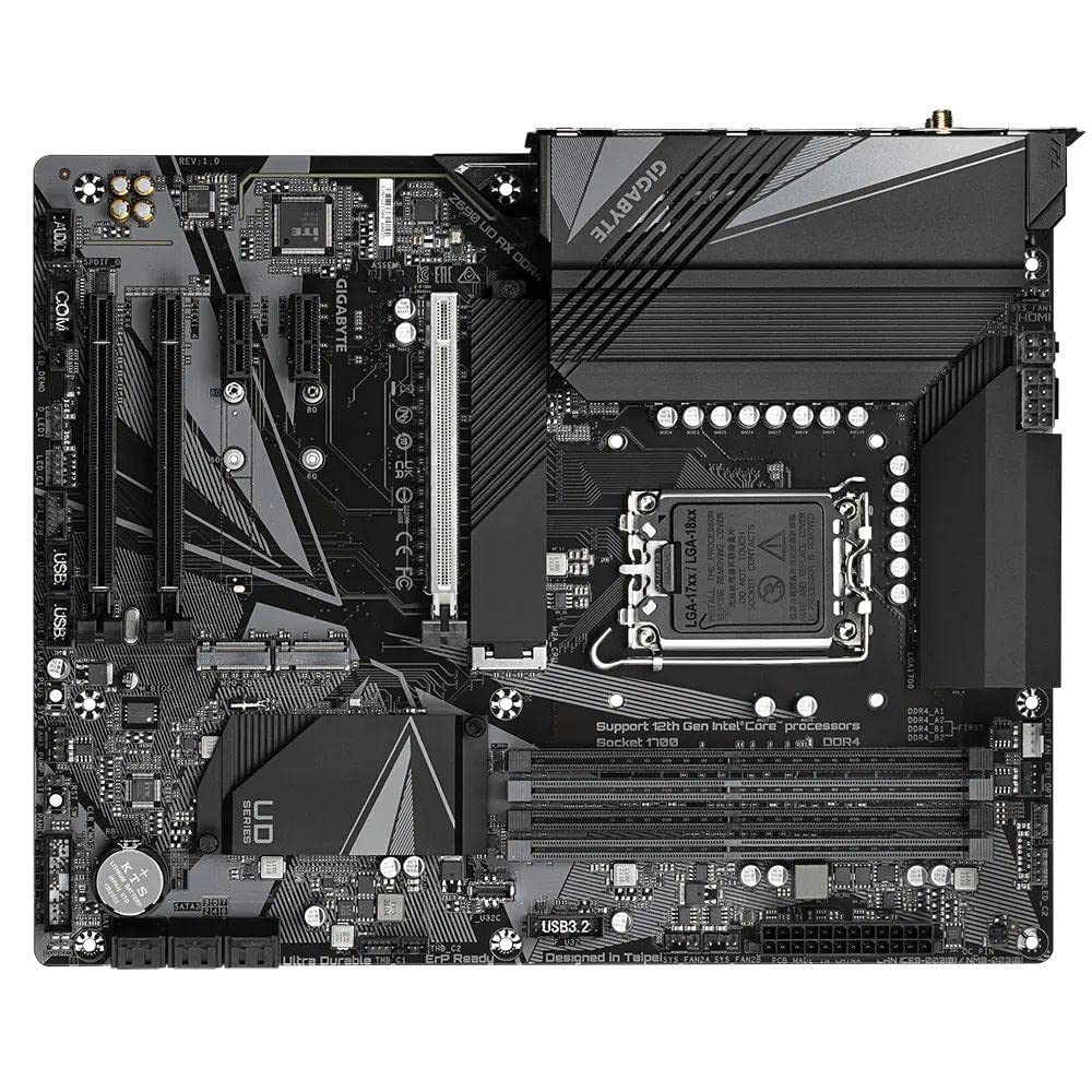 GIGABYTE Z690 UD AX DDR4 scheda madre ATX LGA1700