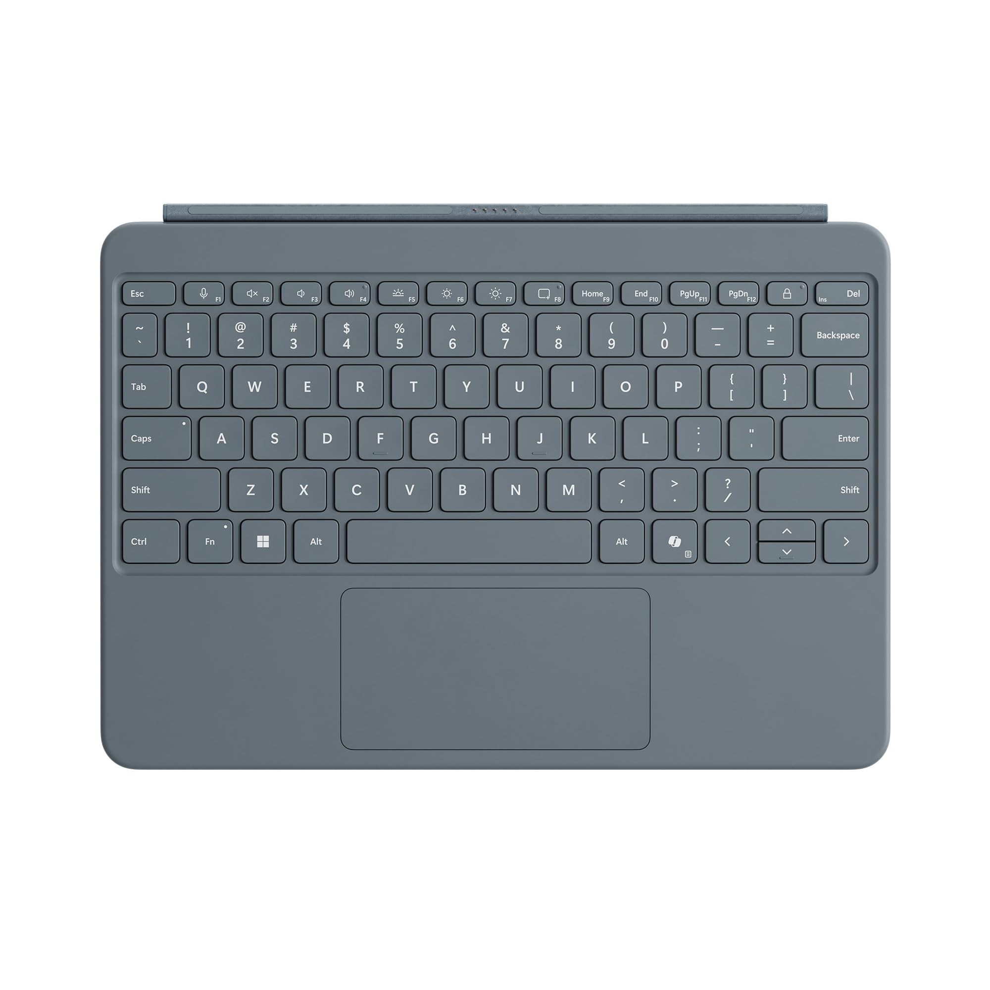 Microsoft Surface Pro 12 tastiera retroilluminata oceano